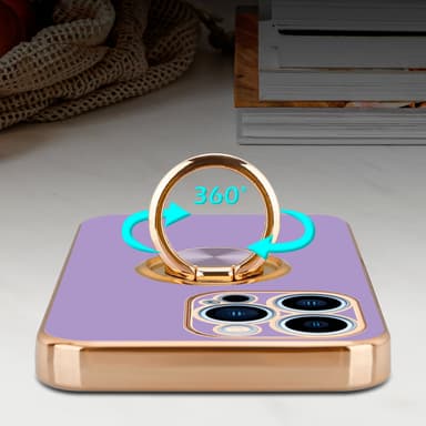 iPhone 13 PRO silikondeksel case (lilla)