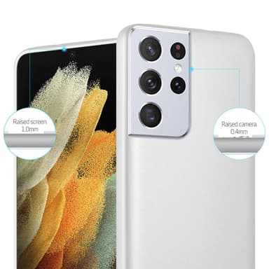 Deksel Samsung Galaxy S22 ULTRA Case Cover (sølv)