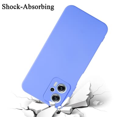 Xiaomi Poco X4 GT silikondeksel case (Lilla)