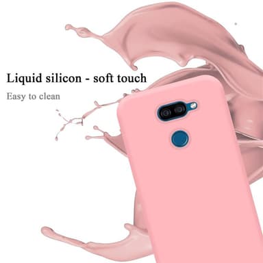LG K40S silikondeksel case (rosa)
