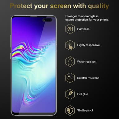Samsung Galaxy S10 5G Skjermbeskytter Skärmskydd