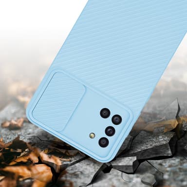 Deksel Samsung Galaxy A31 cover (blå)