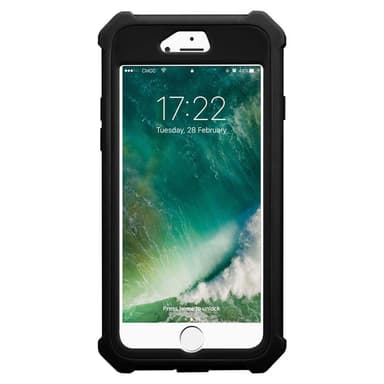 iPhone 7 / 7S / 8 / SE 2020 Deksel Case Cover (svart)