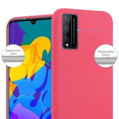 Deksel Honor PLAY 4T PRO Silikon cover (rød)