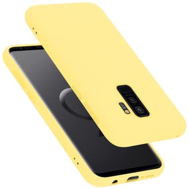 Samsung Galaxy S9 PLUS silikondeksel case (gul)