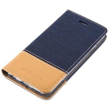 iPhone 6 / 6S lommebokdeksel etui (blå)