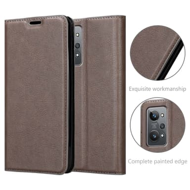 Realme GT 2 / GT Neo 2 lommebokdeksel case (brun)