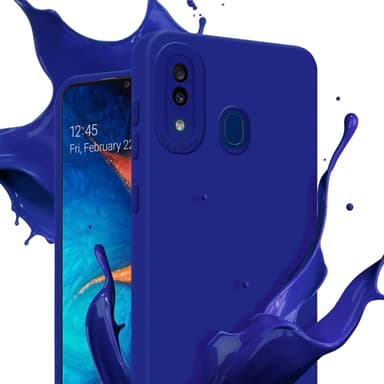 Samsung Galaxy A20 / A30 / M10s Deksel case (blå)