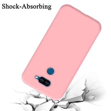 LG K40S silikondeksel case (rosa)