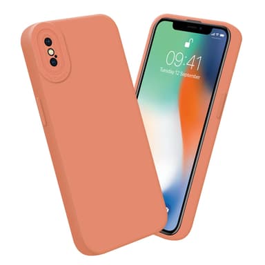 iPhone XS MAX Deksel case (oransje)