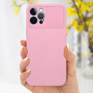 Deksel iPhone 12 PRO MAX cover (rosa)