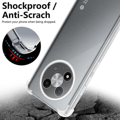 ZTE Blade A73 5G deksel ultra slim (gjennomsiktig)