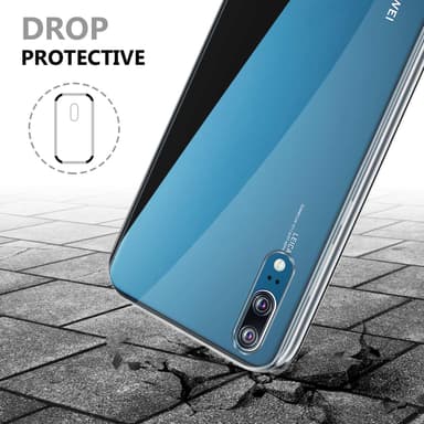 Huawei P20 Deksel 360 Case Cover (gjennomsiktig)