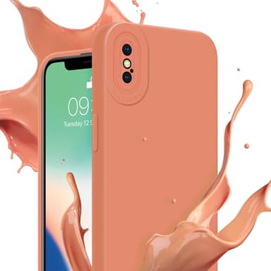iPhone XS MAX Deksel case (oransje)
