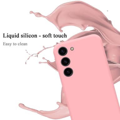 Samsung Galaxy S24 PLUS silikondeksel case (Rosa)