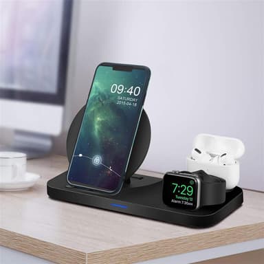 Huawei MATE 30 lommebokdeksel etui (blå)
