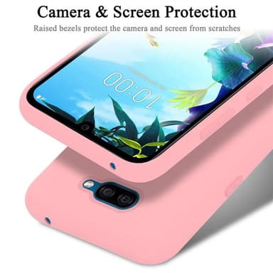 LG K40S silikondeksel case (rosa)