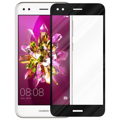 Huawei Enjoy 7 Skjermbeskytter Skärmskydd (svart)
