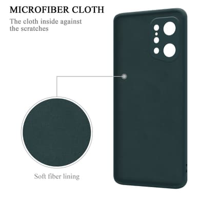 Deksel Oppo FIND X5 Ring Case (grønn)
