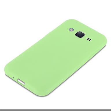 Deksel Samsung Galaxy J2 2015 Silikon cover (grønn)