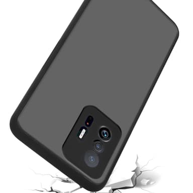 Xiaomi 11T / 11T PRO Deksel Case Cover (Svart)