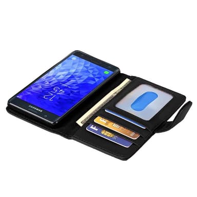 Samsung Galaxy J7 2017 lommebokdeksel case (svart)