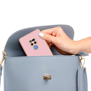Huawei MATE 20 silikondeksel case (rosa)
