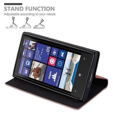 Nokia Lumia 920 lommebokdeksel case (brun)