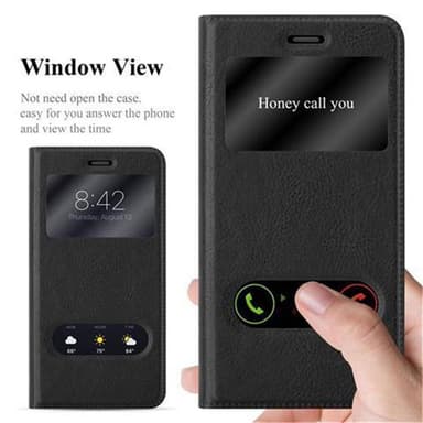 Huawei P10 LITE lommebokdeksel cover (svart)