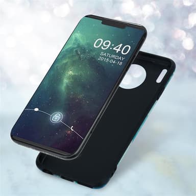 Huawei MATE 30 lommebokdeksel etui (blå)