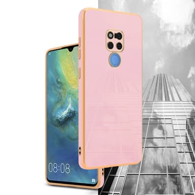 Huawei MATE 20 silikondeksel case (rosa)