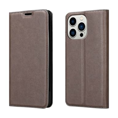iPhone 14 PRO lommebokdeksel case (brun)