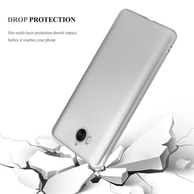 Deksel Huawei Y5 2017 / Y6 2017 Case Cover (sølv)