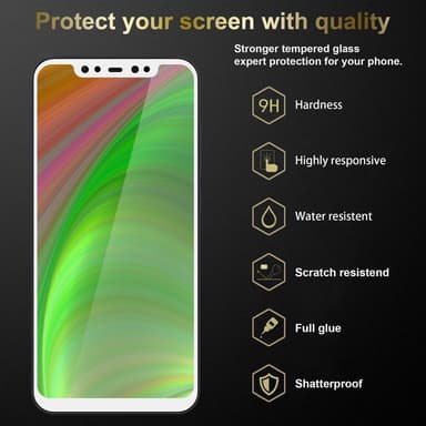 Xiaomi Pocophone F1 3x Skjermbeskytter Skärmskydd