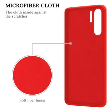 Deksel Huawei P30 PRO Ring Case (rød)