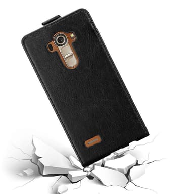 LG G4 / G4 PLUS deksel flip cover (svart)