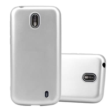 Deksel Nokia 1 2018 Case Cover (sølv)