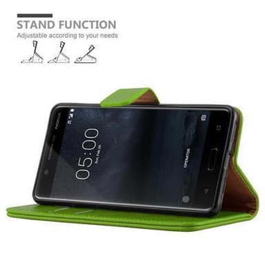 Nokia 5 2017 lommebokdeksel etui (grønn)