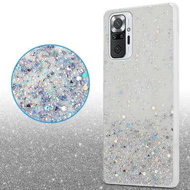Xiaomi RedMi NOTE 10 PRO Silikondeksel Glitter