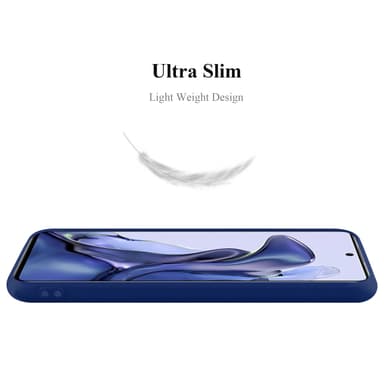 Deksel Xiaomi 11T / 11T PRO Silikon cover (blå)