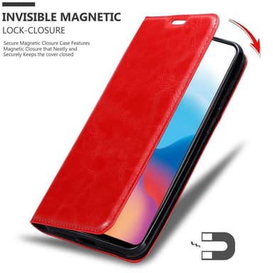 Vivo X21 lommebokdeksel case (rød)