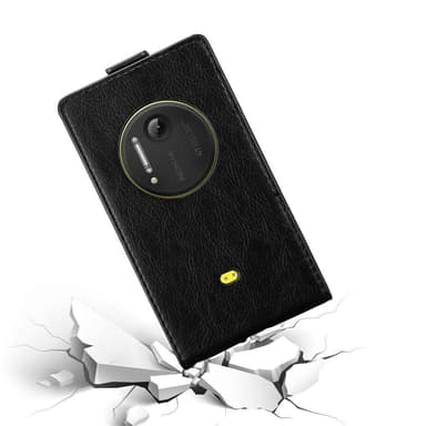 Nokia Lumia 1020 deksel flip cover (svart)