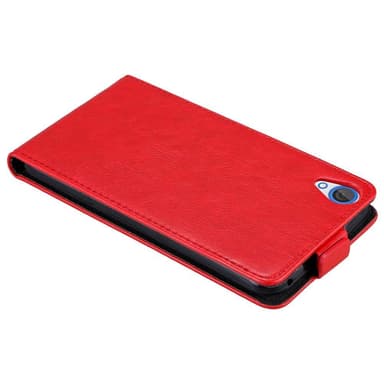 HTC Desire 820 deksel flip cover (rød)