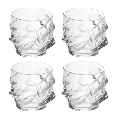 4x Whiskyglass Gammeldags Whisky Krystallglass