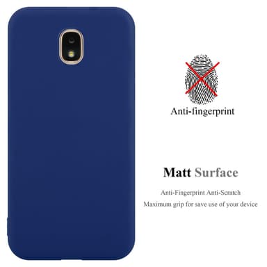 Deksel Samsung Galaxy J3 2018 Silikon cover (blå)