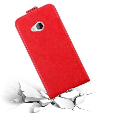 HTC U PLAY deksel flip cover (rød)