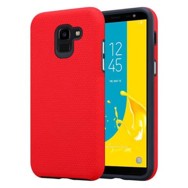 Samsung Galaxy J6 2018 Deksel Case Cover (rød)