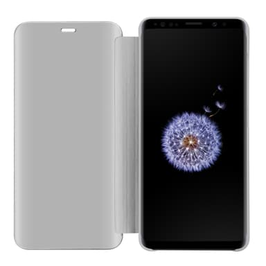 Samsung Galaxy S9 PLUS lommebokdeksel etui (sølv)