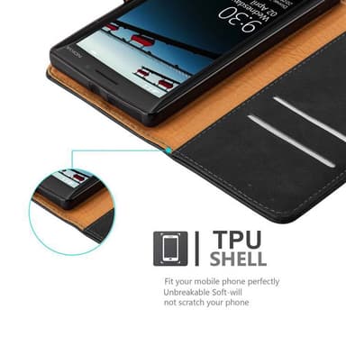 Nokia Lumia 929 / 930 lommebokdeksel etui (svart)