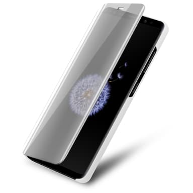 Samsung Galaxy S9 PLUS lommebokdeksel etui (sølv)